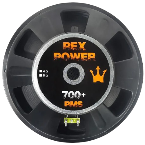 Woofer Magnum Rex Power RP-550 8 Polegadas 550W RMS 4 ou 8 Ohms Bobina Simples