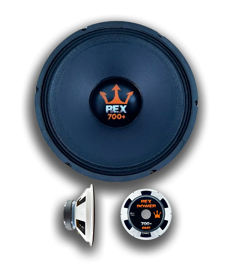 Woofer Magnum Rex Power RP-550 8 Polegadas 550W RMS 4 ou 8 Ohms Bobina Simples