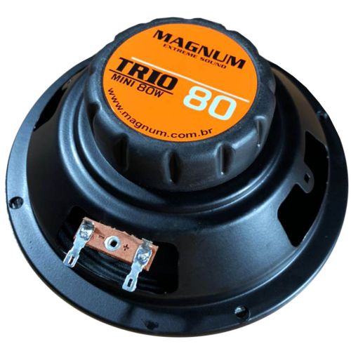 woofer magnum trio mini 6 polegadas 80w