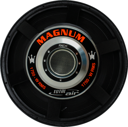 subwoofer rex pro 1750w 18 polegadas