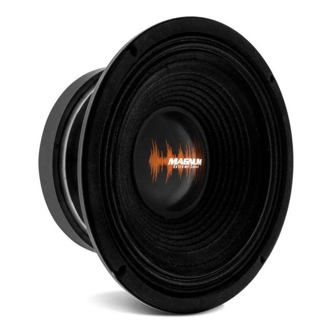 Woofer Magnum Profissional 8 Polegadas 250W RMS 4 Ohms Bobina Simples
